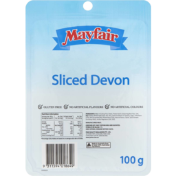 Photo of Mayfair Devon Sliced 100gm