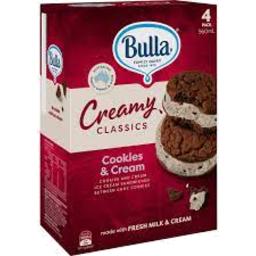 Photo of Bulla C/C Cookies/Cream 4pk