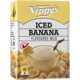 Photo of Nippys Iced Banana Flavoured Milk 375ml