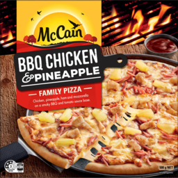Photo of Mccain BBQ Chicken & Pineapple Family Pizza