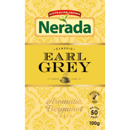 Photo of Nerada Classic Earl Grey Aromatic Bergamot Flavour Tea Cup Bags 50 Pack