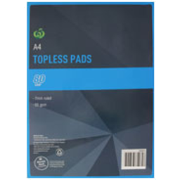 Photo of WW A4 Topless Pad