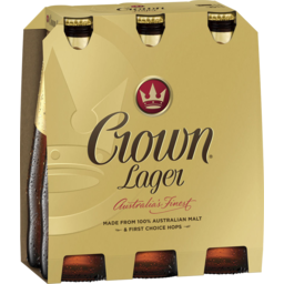 Photo of Crown Lager 6 X 375ml Bottles 6.0x375ml