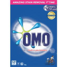 Photo of Omo With Built In Treaters Front & Top Loader Laundry Powder 5kg
