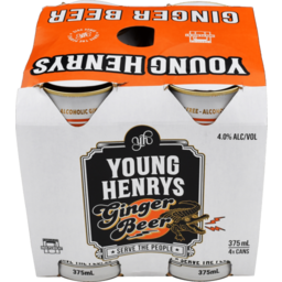 Photo of Young Henry's Ginger Beer 4pk