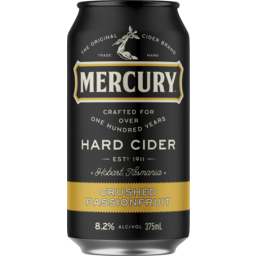 Photo of Mercury Hard Cider Passionfruit Can