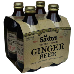 Photo of Saxbys Ginger Beer 4 X 375ml