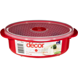 Photo of Decor Microsafe Round Container Single