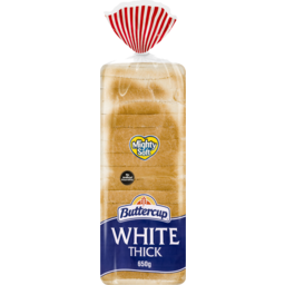 Photo of Buttercup White Thick Sliced Bread Loaf 650gm