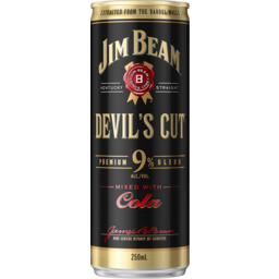 Photo of Jim Beam Devils Cut & Cola Can