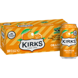 Photo of Kirks Orange Multipack Cans