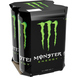 Photo of Monster Energy Drink Original 4x500ml