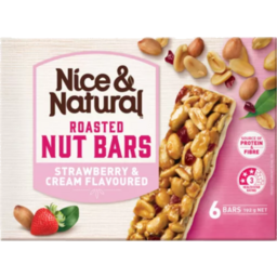 Photo of Nice & Natural Strawberry & Cream Nut Bar