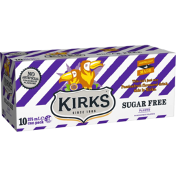 Photo of Kirks Pasito Sugar Free Cans 10x375ml