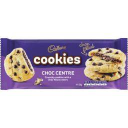 Photo of Cadbury Choc Centre Crunchy Choc Filled Cookies