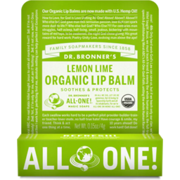 Photo of Dr Bronner Lemon Lime Lip Balm