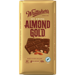 Photo of Whittaker's Chocolate Almond Gold ( )