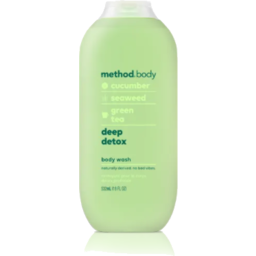 Photo of Body Wash, Method Deep Detox with Cucumber, Seaweed & Green Tea