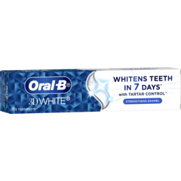 Photo of Oral-B 3dwhite Strengthens Enamel Toothpaste