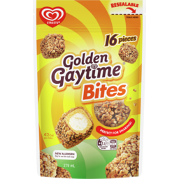 Photo of Golden Gaytime Streets Ice Cream Toffee And Vanilla Flavour Bites Covered In Chocolate And Biscuit Pieces