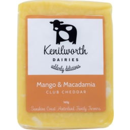 Photo of Kenilworth Dairies Mango & Macadamic Club Cheddar