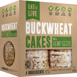 Photo of Buckwheat Cakes With Hemp Seeds 220g