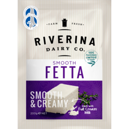Photo of Riverina Dairy Co. Smooth & Creamy Fetta 200g