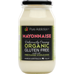 Photo of Pure Addiction Deliciously Creamy Organic Gluten Free Mayonnaise