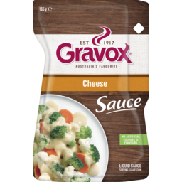 Photo of Gravox Cheese Liquid Finishing Sauce 165g