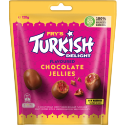 Photo of Fry's Turkish Delight Flavoured Chocolate Jellies 120gm