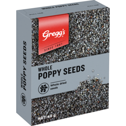 Photo of Gregg's Seasoning Packet Whole Poppy Seed