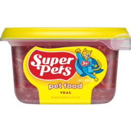 Photo of Superpet Chunkie Veal 500g
