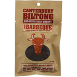 Photo of Canterbury Biltong Beef Jerky BBQ 40g