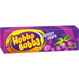 Photo of Wrigleys Hubba Bubba Grape Gum 5 Pieces