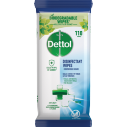 Photo of Dettol Multipurpose Disinfectant Wipes Fresh Household Grade, 110 Pack 110