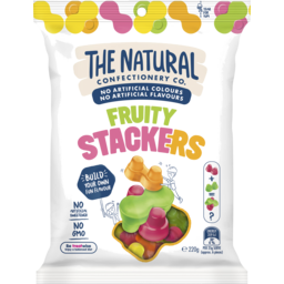 Photo of The Natural Confectionery Co. Fruity Stackers 220g 220g