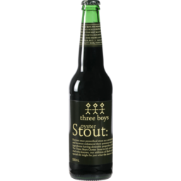 Photo of Three Boys Brewery Oyster Stout Beer