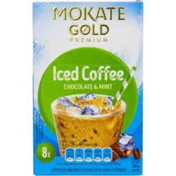 Photo of Mokate Gold Iced Coffee Chocolate & Mint 8's