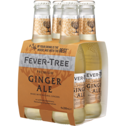 Photo of Fever Tree Ginger Ale 4pk