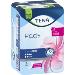 Photo of Tena Pads Instadry™ Extra Long Length 6 Pack 6pk
