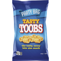 Photo of Tasty Toobs Tangy Snack Party Sized Share Pack 150g 150g