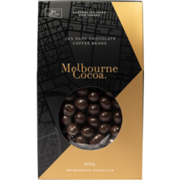 Photo of Melbourne Cocoa 70% Dark Chocolate Coffee Beans