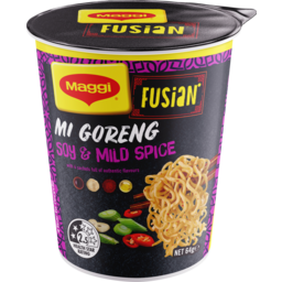 Photo of Maggi Noodles Fusian Soy Mild Spice Cup 64g