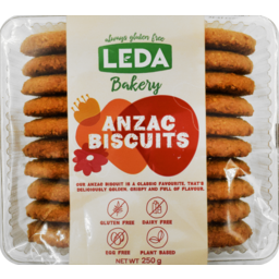 Photo of Leda Cookies Anzac Biscuits 250gm