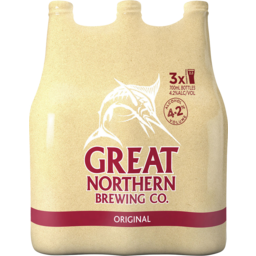 Photo of Great Northern Brewing Co. Original 3 X 700ml Longnecks 3.0x700ml
