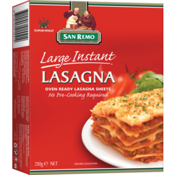 Photo of San Remo Lasagna Wide 250g