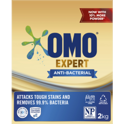 Photo of Omo Laundry Powder Expert Anti-Bacterial 2 Kg 2kg