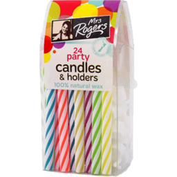 Photo of Mrs Rogers Party Candles 24 Pack