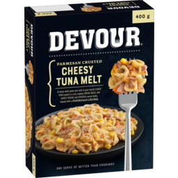 Photo of Devour® Parmesan Crusted Cheesy Tuna Melt 400g