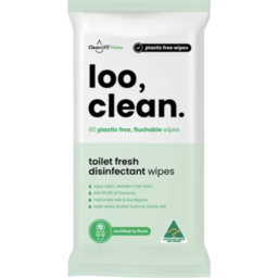 Photo of CleanLIFE Loo Clean (60 plastic free wipes)